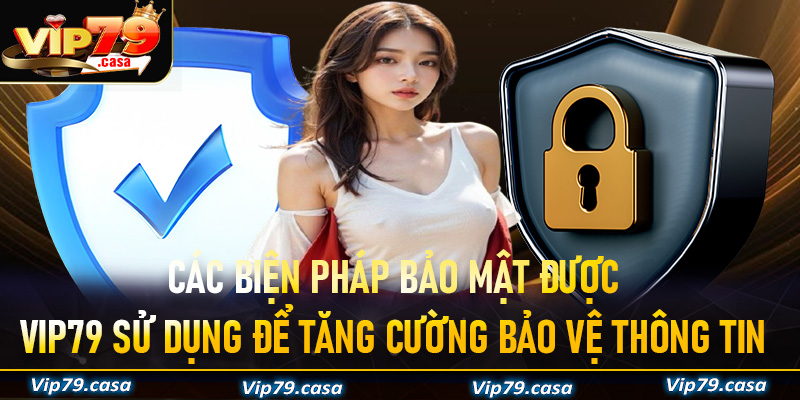 Các biện pháp bảo mật được VIP79 sử dụng để tăng cường bảo vệ thông tin