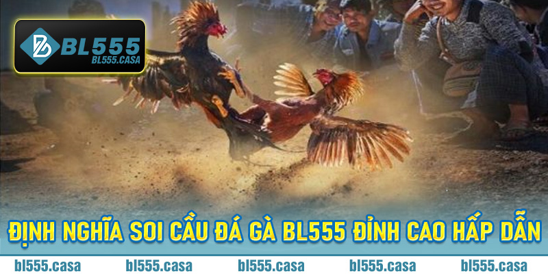 Định nghĩa Soi Cầu Đá Gà Bl555 đỉnh cao hấp dẫn